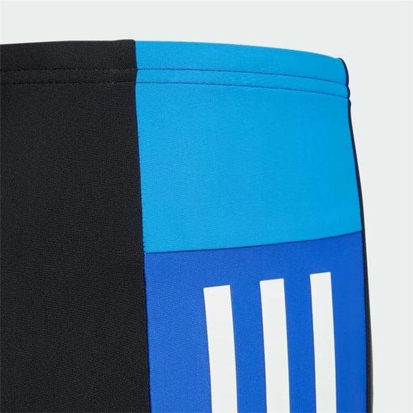 Jungen Badehose Adidas Colorblock 3-Stripes Schwarz