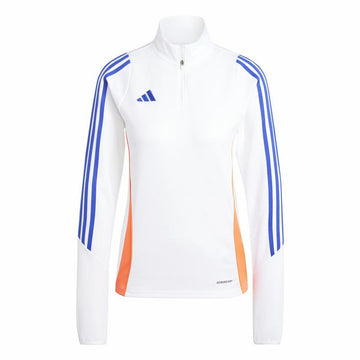 Damen Sweater ohne Kapuze Adidas Tiro24 Training Weiß