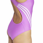 Damen Badeanzug Adidas 3 Bandas Lila