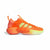 Basketballschuhe für Erwachsene Adidas Exhibit Select Mid Orange