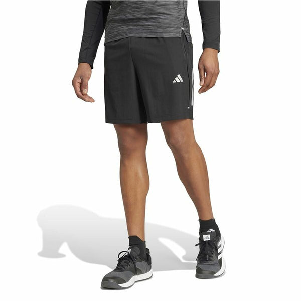 Herren-Sportshorts Adidas Gym+ 3 Bandas Woven Schwarz