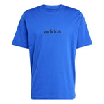 Herren Kurzarm-T-Shirt Adidas M LIN SJ T JE8995 Blau