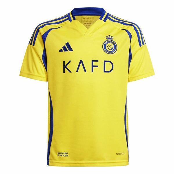 Fußballtrikot T-Shirt Adidas Al Nassr Fc 24/25 Gelb