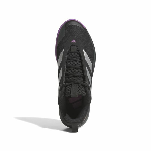 Basketballschuhe für Erwachsene Adidas Front Court Schwarz