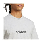 Herren Kurzarm-T-Shirt Adidas M LIN SJ T JE9002 Grau