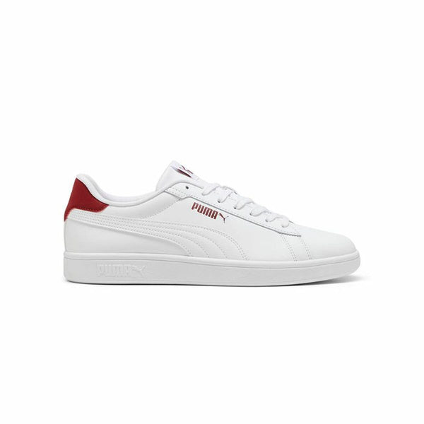 Herren Sneaker Puma Smash 3.0 L Weiß Rot