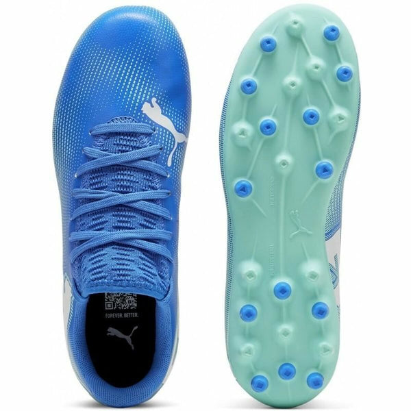 Fußballschuhe für Kinder Puma Future 7 Play Mg Blau