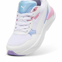 Jungen Sneaker Puma X-Ray Speed Lite Bouncy Sky Weiß