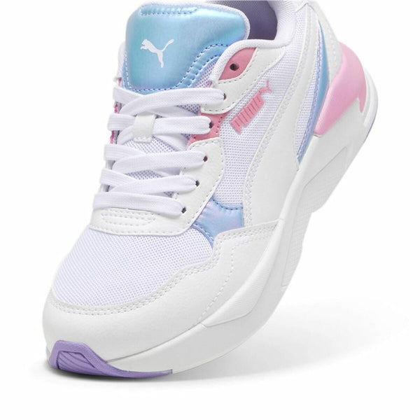 Jungen Sneaker Puma X-Ray Speed Lite Bouncy Sky Weiß