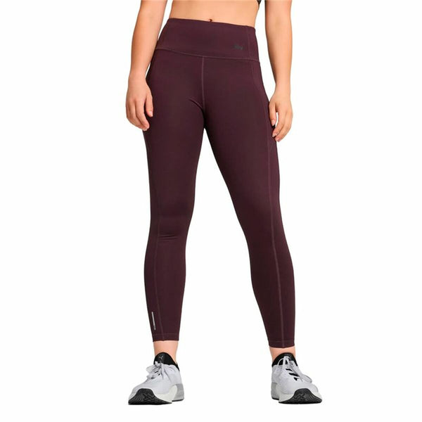 Sporthose Damen Puma Favorite Forever High Waist 7/8 Burgunderrot