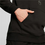 Herren Sweater mit Kapuze Puma Puma Power Graphic Schwarz