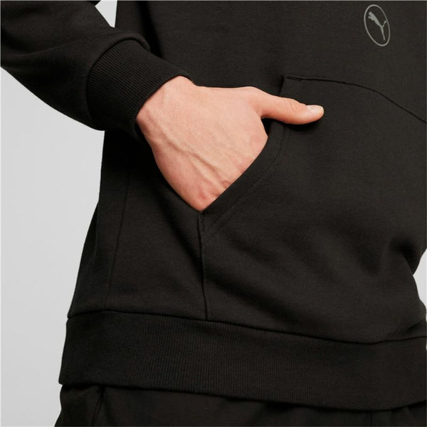 Herren Sweater mit Kapuze Puma Puma Power Graphic Schwarz