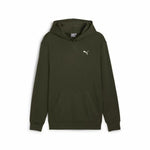 Herren Sweater mit Kapuze Puma Olive