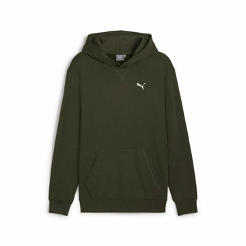 Herren Sweater mit Kapuze Puma Olive