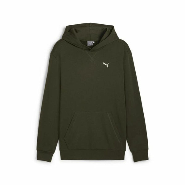 Herren Sweater mit Kapuze Puma Olive