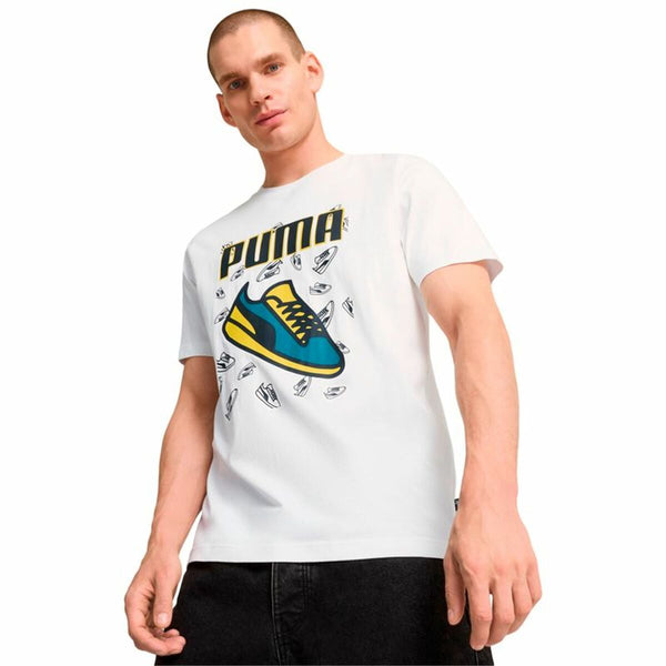 Herren Kurzarm-T-Shirt Puma Graphics Sneaker