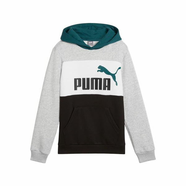 Jungen Sweater mit Kapuze Puma Essentials Block
