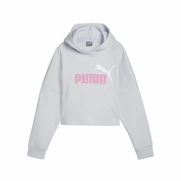 Sweatshirt mit Kapuze für Mädchen Puma Ess Logo Cropped Hoodie G