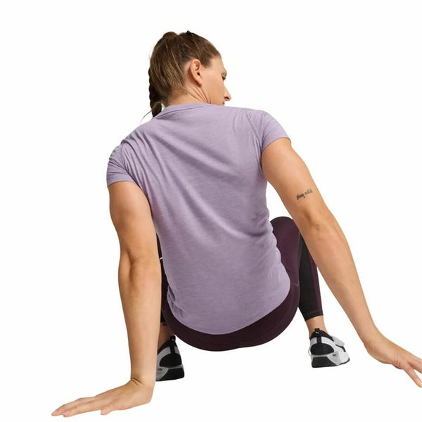 Damen Kurzarm-T-Shirt Puma Graphic Train Lavendel