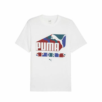 Herren Kurzarm-T-Shirt Puma Weiß