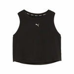 Sporttop für Frauen Puma Cloudspun Sleeveless Tank Schwarz
