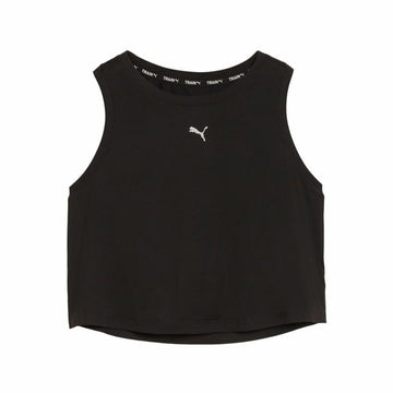 Sporttop für Frauen Puma Cloudspun Sleeveless Tank Schwarz