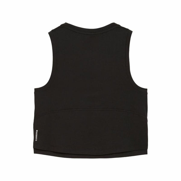 Sporttop für Frauen Puma Cloudspun Sleeveless Tank Schwarz