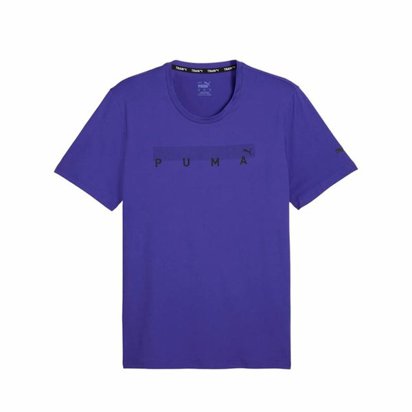 Herren Kurzarm-T-Shirt Puma Energy Cloudspun Blau