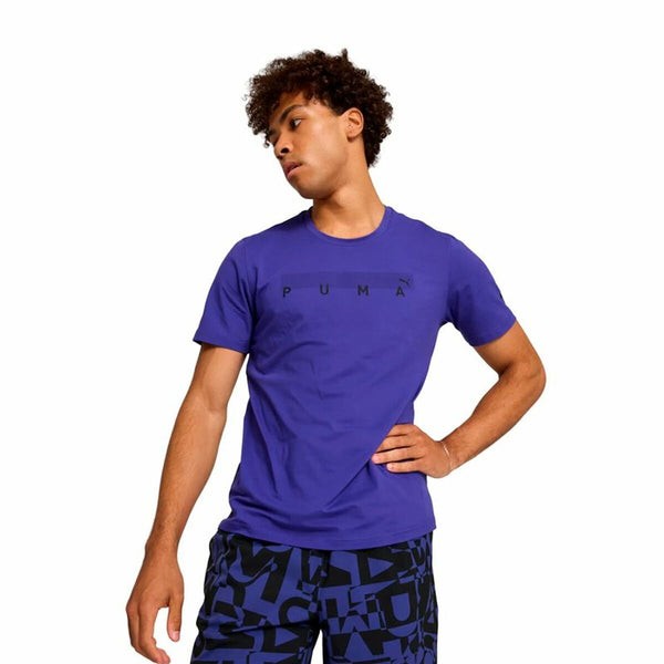 Herren Kurzarm-T-Shirt Puma Energy Cloudspun Blau