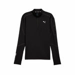 Herren Sweater ohne Kapuze Puma Flex 1/4 Zip Schwarz
