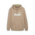 Herren Sweater mit Kapuze Puma Essentials+ 2 Col Big Logo Fl Braun