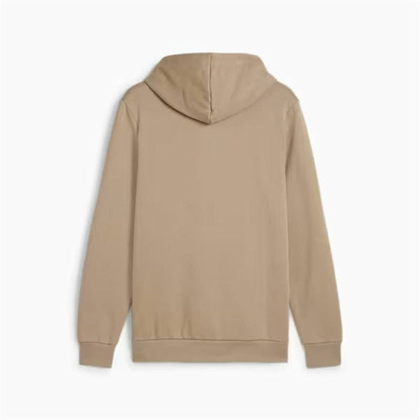 Herren Sweater mit Kapuze Puma Essentials+ 2 Col Big Logo Fl Braun