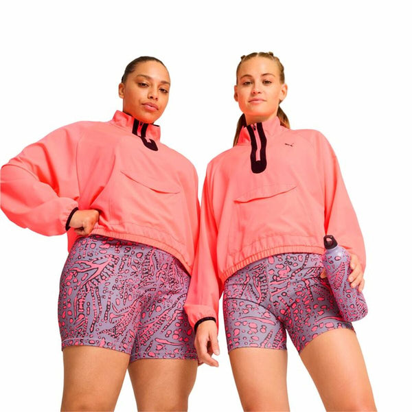 Damen Sweater ohne Kapuze Puma Hypernatural Woven 1/2 Zip