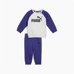 Kinder-Trainingsanzug Puma Minicats Ess Raglan Jogger Fl Marineblau