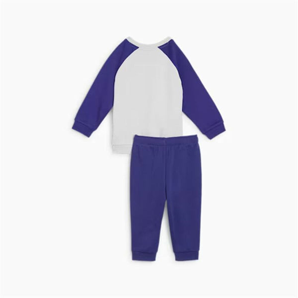 Kinder-Trainingsanzug Puma Minicats Ess Raglan Jogger Fl Marineblau