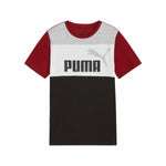 Kurzarm-T-Shirt für Kinder Puma Ess Block