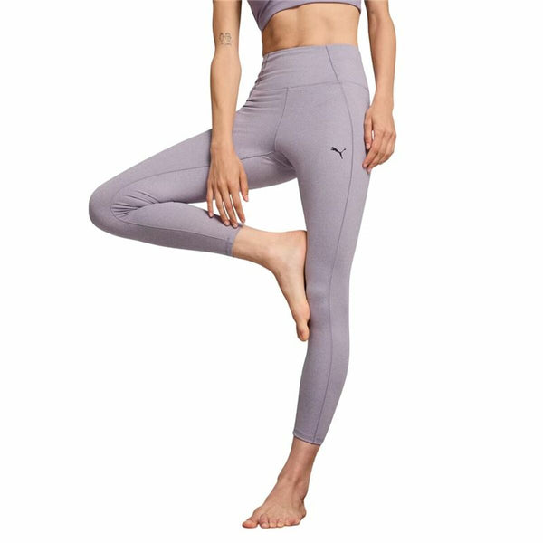 Sporthose Damen Puma Studio Foundation Hw 7/8 Lila