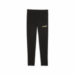 Sportshorts für Kinder Puma Essentials+ Script Metallic Schwarz