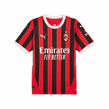 Kurzärmiges Fußball T-Shirt für Männer Puma AC Milan