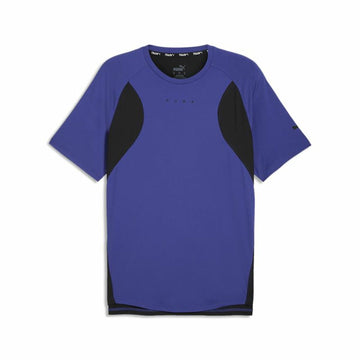 Kurzärmliges Sport T-Shirt Puma Cloudspun Blau