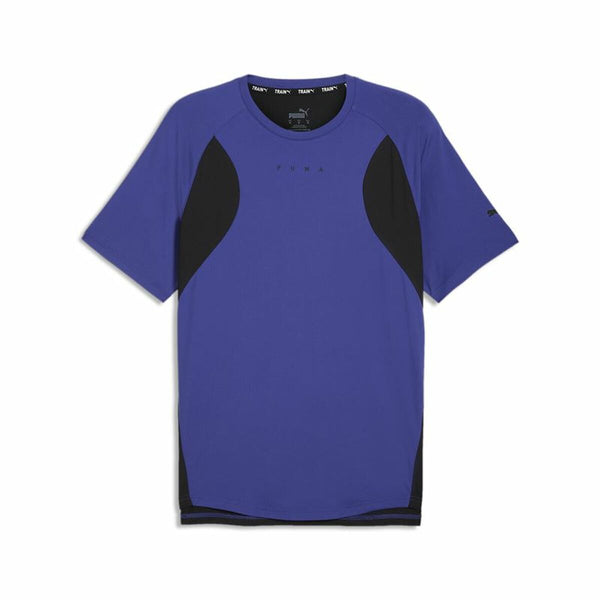 Kurzärmliges Sport T-Shirt Puma Cloudspun Blau