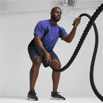 Kurzärmliges Sport T-Shirt Puma Cloudspun Blau