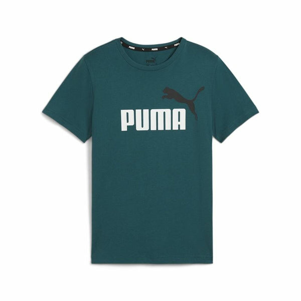 Kurzarm-T-Shirt für Kinder Puma Ess+ 2 Col Logo