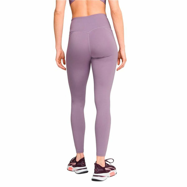 Sporthose Damen Puma Cloudspun Soft Hw Fl Tight Lila
