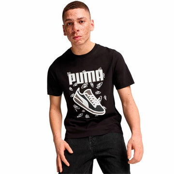 Herren Kurzarm-T-Shirt Puma Graphics Sneaker