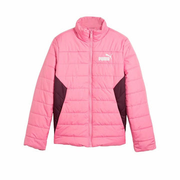 Jacke Für Kinder Puma Essentials Padded Rosa