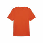 Herren Kurzarm-T-Shirt Puma Graphics Sneaker Orange
