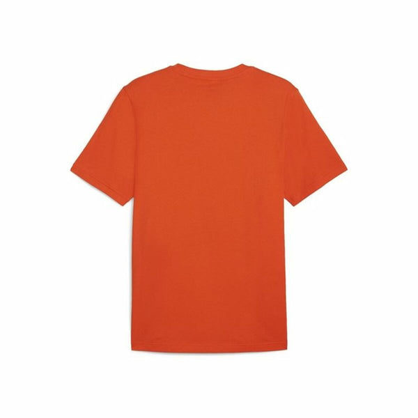 Herren Kurzarm-T-Shirt Puma Graphics Sneaker Orange
