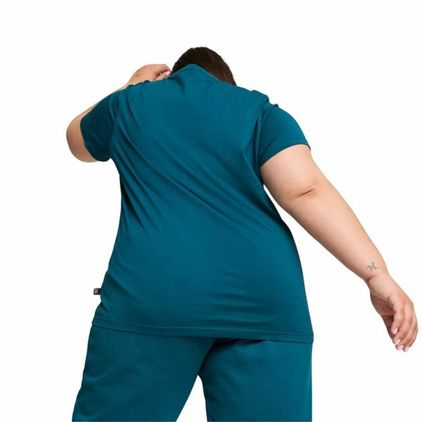 Damen Kurzarm-T-Shirt Puma Blau