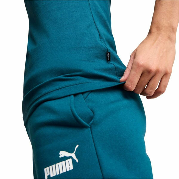 Damen Kurzarm-T-Shirt Puma Blau